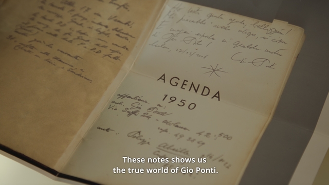 L'agenda di Gio Ponti datata 1950 da Cambi Casa d'Aste